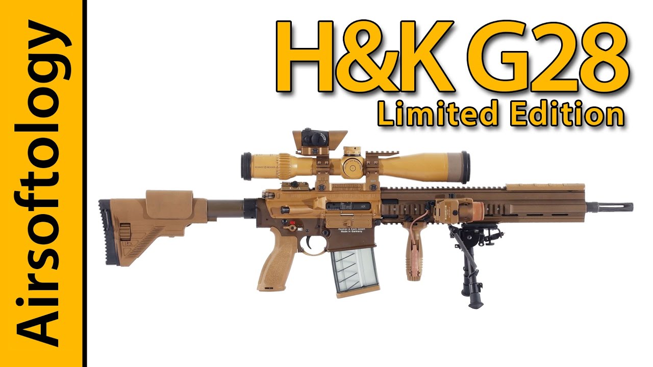 HK G28 Designiated Marksman Rifle 2015 Special Edition Review | Airsoftology