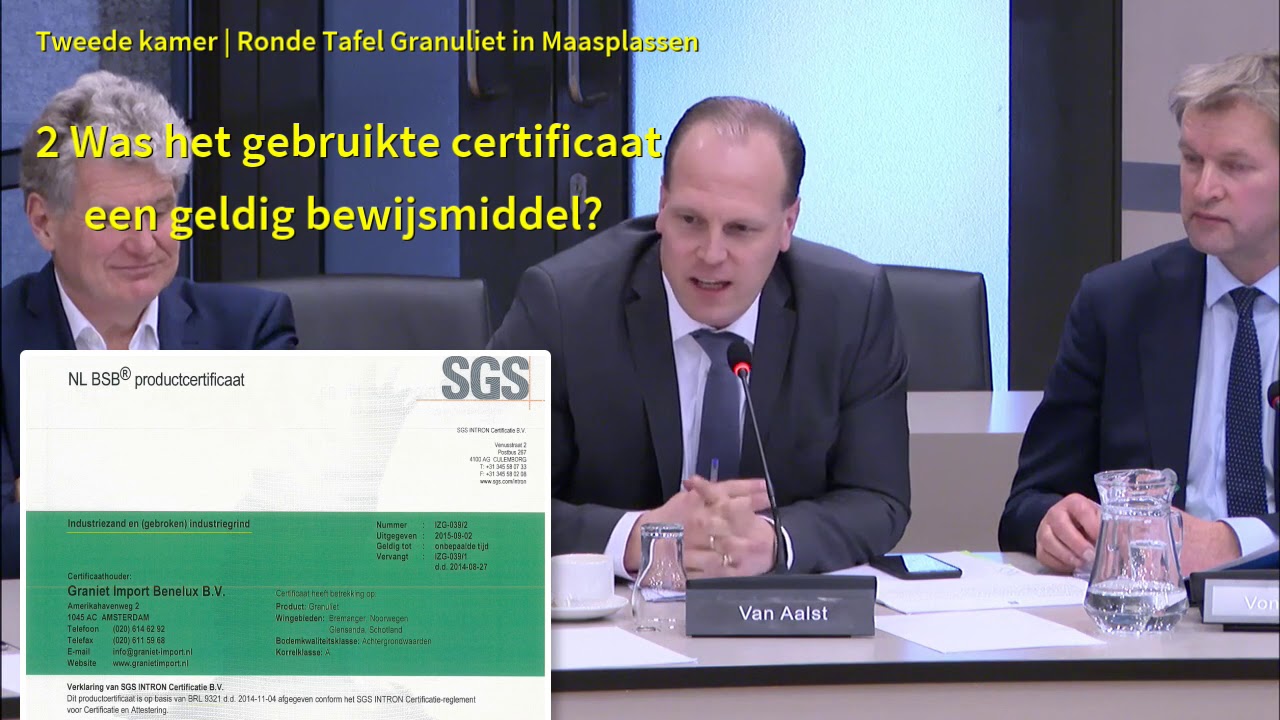 Granuliet in Maasplassen - 2e Kamer Ronde Tafel 9 maart 2020