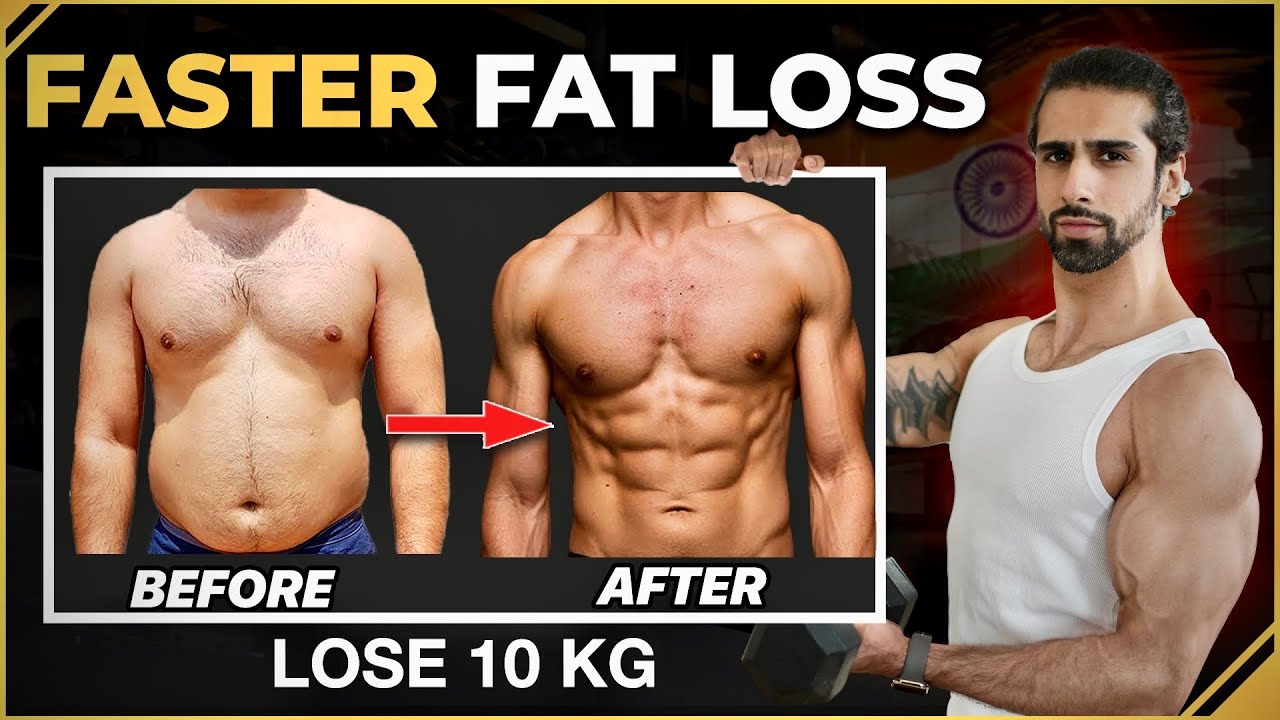 FASTEST Way to LOSE 10 kg Weight (FREE Diet & Workout Plan for Fat Loss)