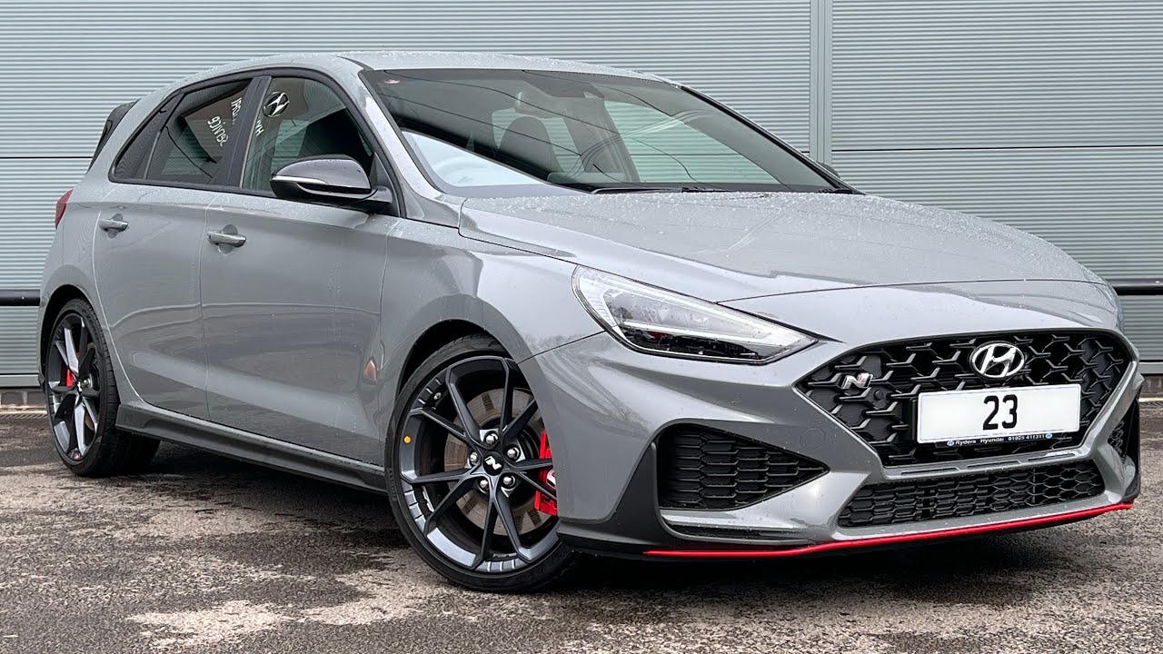 2023 Hyundai i30N with LED Light Seats DCT Automatic N Performance Shadow Grey