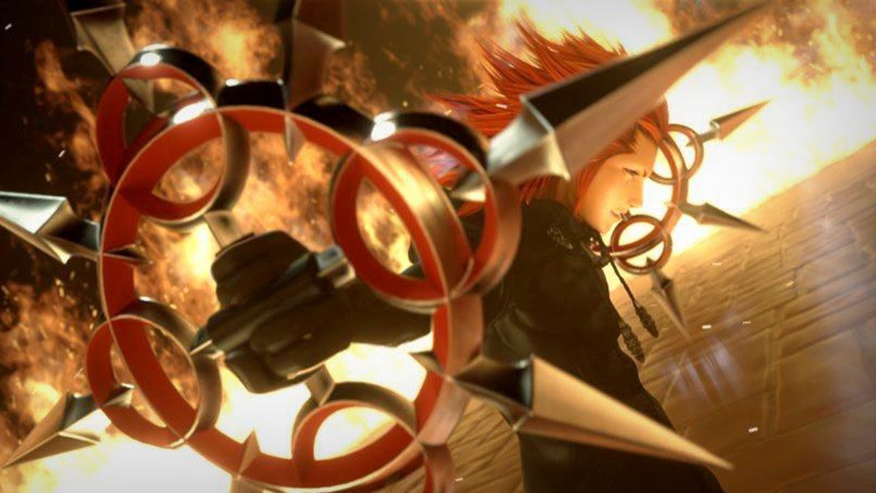 KH2 - Roxas Vs. Axel Full Fight