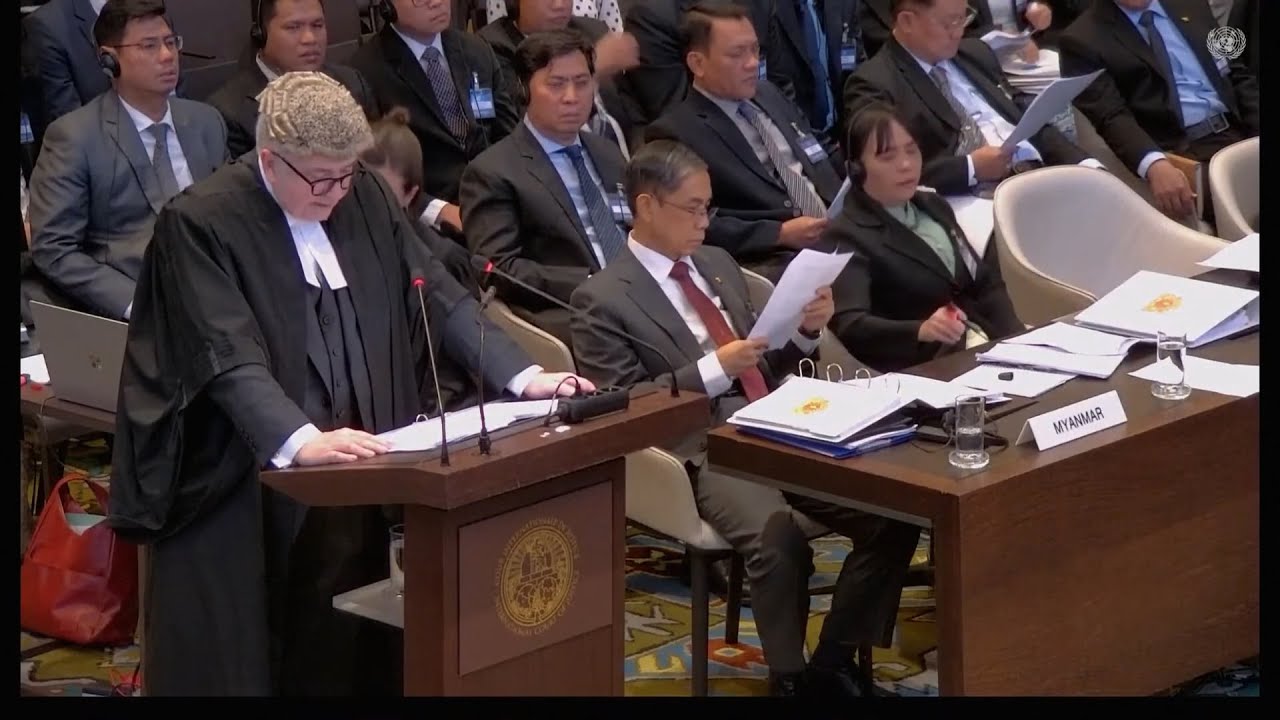 ဂမ်ဘီယာရဲ့ သက်သေတွေက ခိုင်လုံမှုမရှိဘူး၊ ARSA ကြောင့်သာ စစ်ဆင်ရေးလုပ်ရတာ