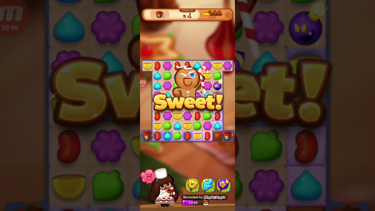 Cookie Run Puzzle World Level 51-53 Fail