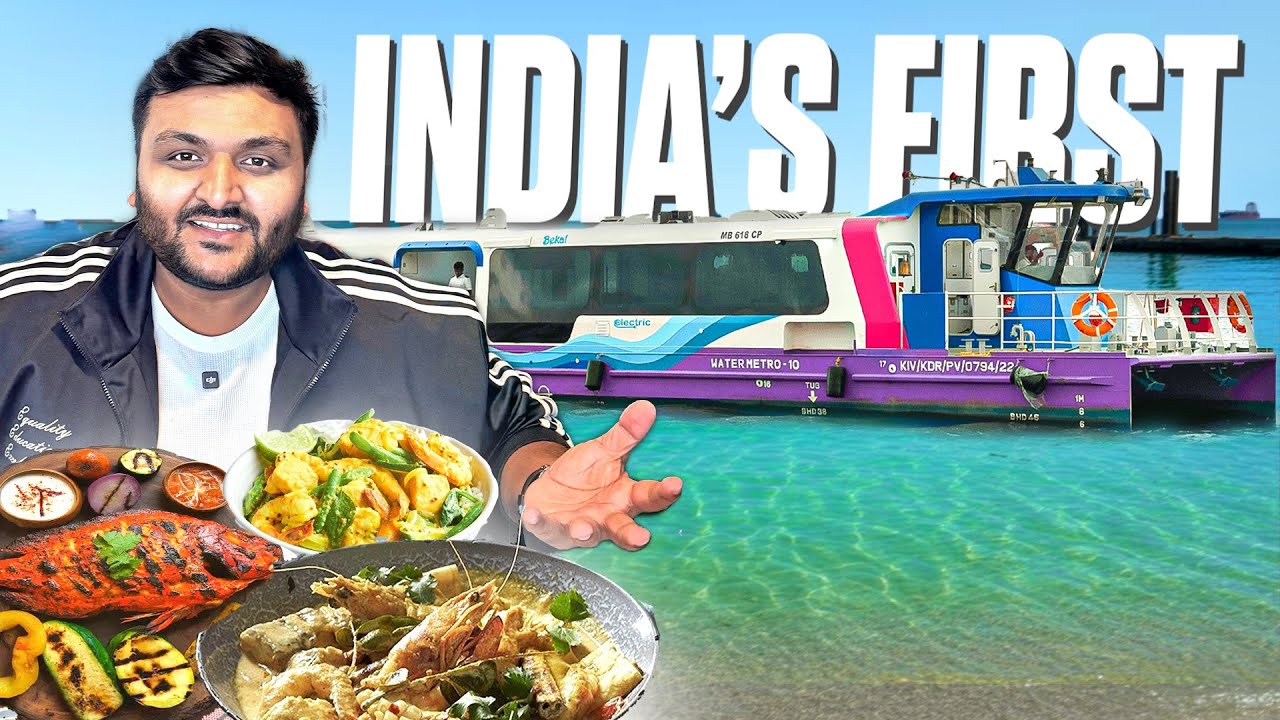 India’s First Water Metro Experience & Tour || Famous Sea Food Restaurant & Kochi’s Hidden Gems