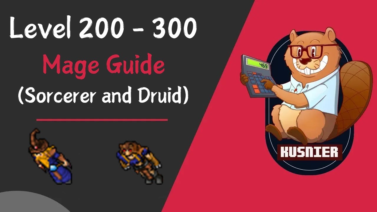 Mage Guide (Sorcerer/Druid) | Level 200 - 300 | Tibia