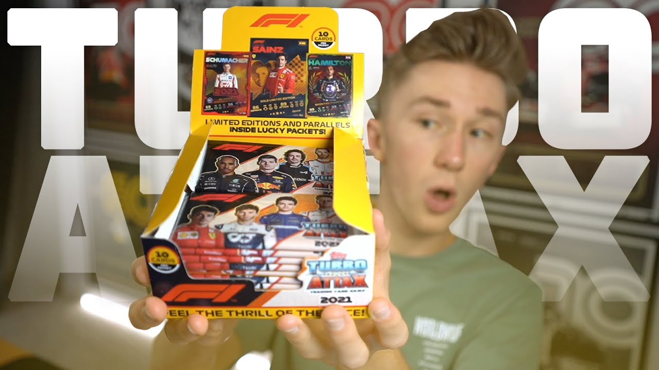 Opening A Box Of 2021 F1 Turbo Attax Trading Cards