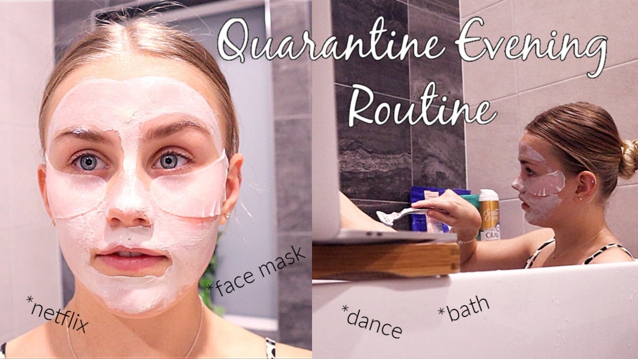 My Quarantine Evening Routine - school day edition