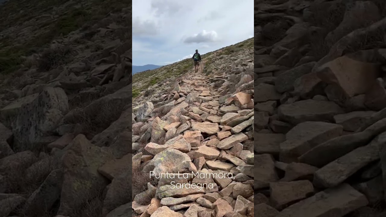 Punta La Marmora, 1.834 m &egrave; la vetta pi&ugrave; elevata della Sardegna, Massiccio del Gennargentu
