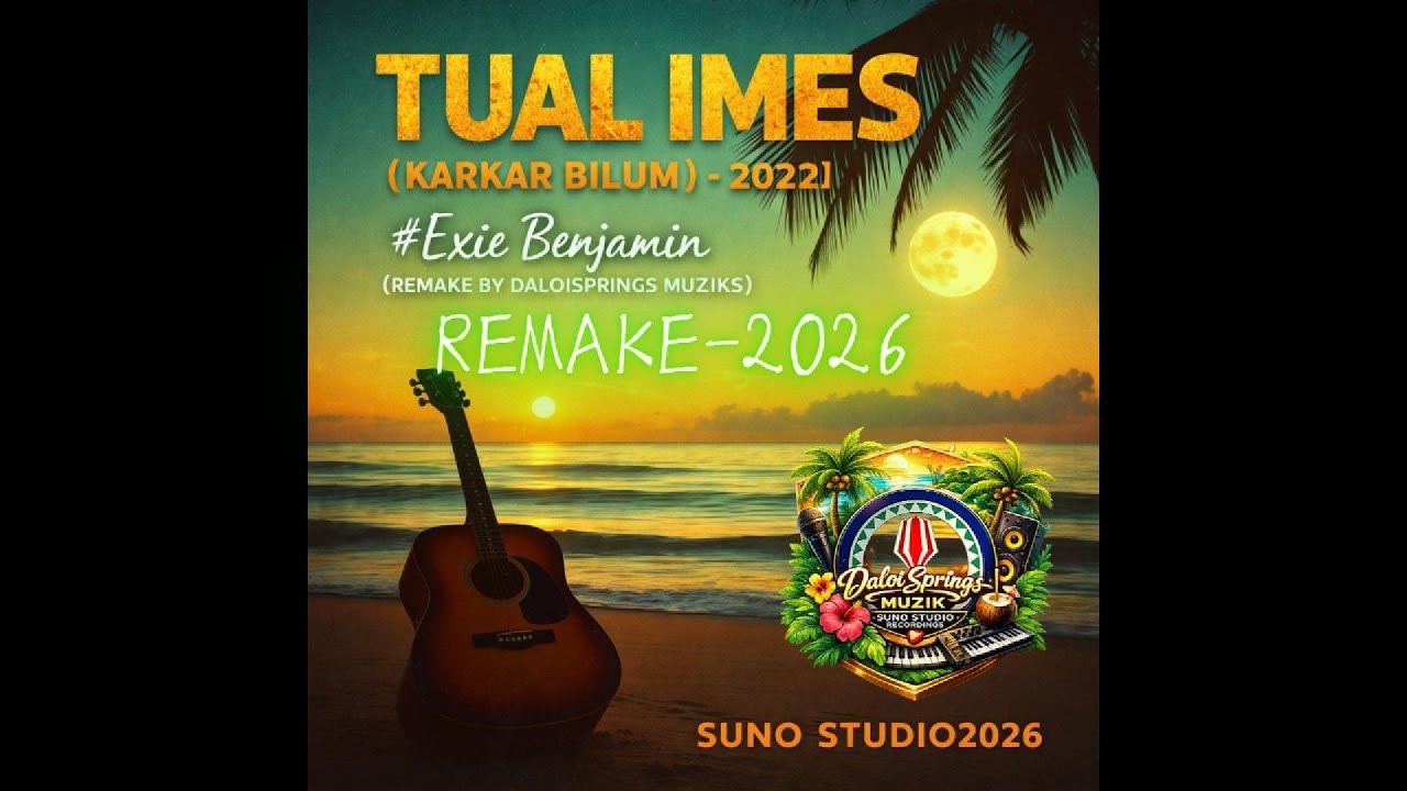 TUAL IMES (KARKAR BILUM)-2022#Exie Benjamin-REMAKE2026 | Daloi Springs Musik | Suno Studio