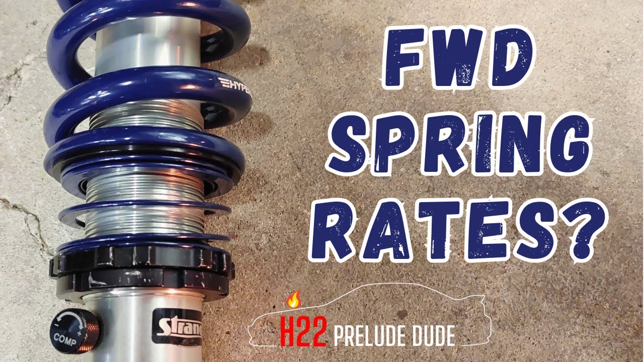 FWD Drag Race Suspension Compression and Rebound Setting Up The Shocks!