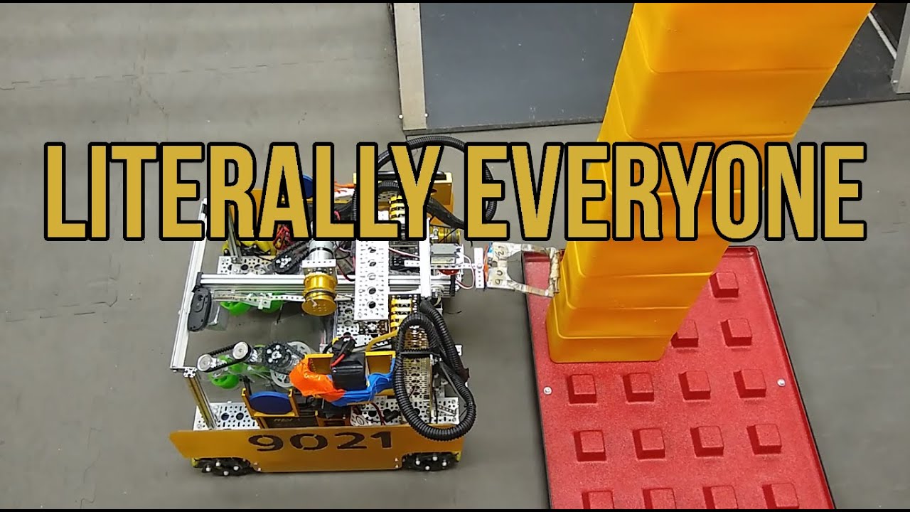 FTC #9021 Literally Everyone - Skystone Robot Reveal