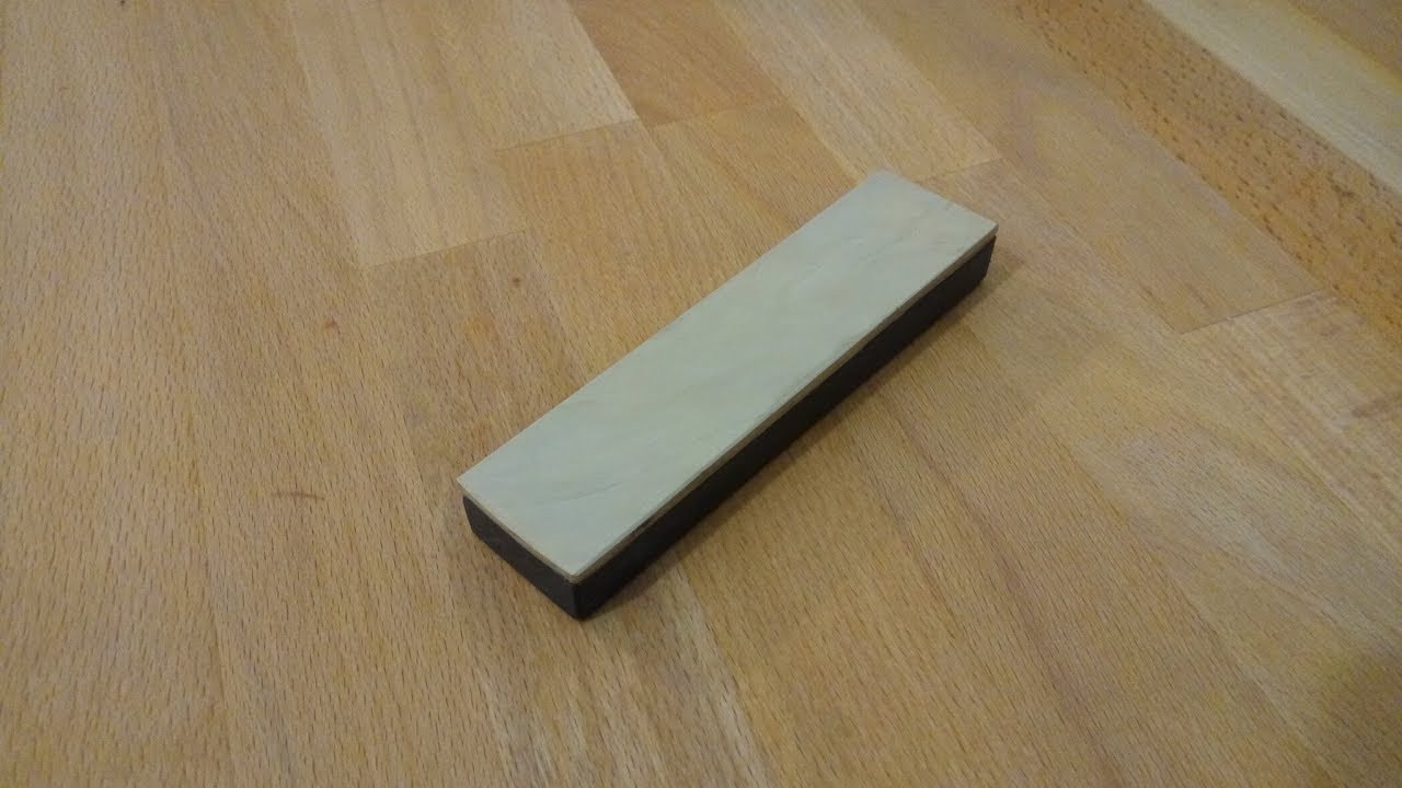 Flattening BBW/Coticule with Naniwa large flattening plate 220 grit