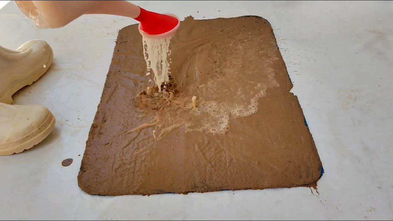 Red Rug Cleaning ASMR: Extreme Carpet Cleaning Deep Wash Transformation