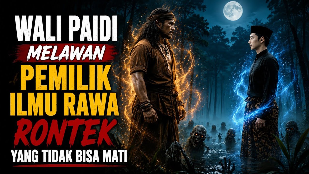 Wali Paidi Melawan Pemilik Ilmu Rawa Rontek Yang Tidak Bisa Mati
