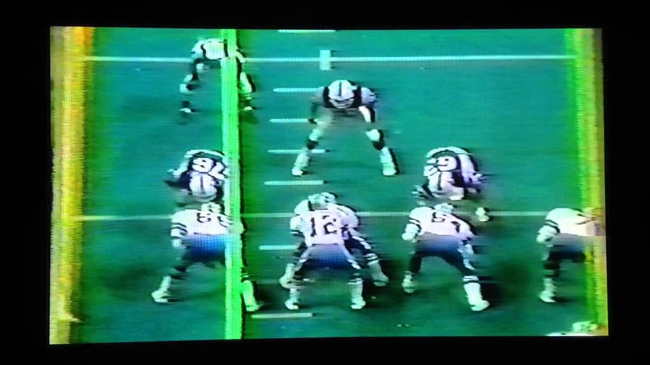 1978 Baltimore@Dallas Staubach 91yd TD pass to Dorsett