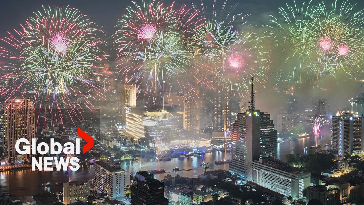New Year's 2026: Thailand puts on stunning fireworks show in Bangkok