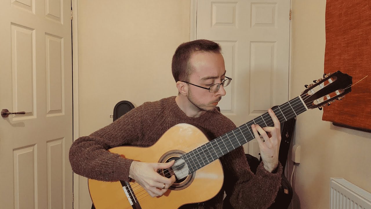 Francisco Tárrega - Prelude No. 1 | Steven Watson, guitar | gut strings