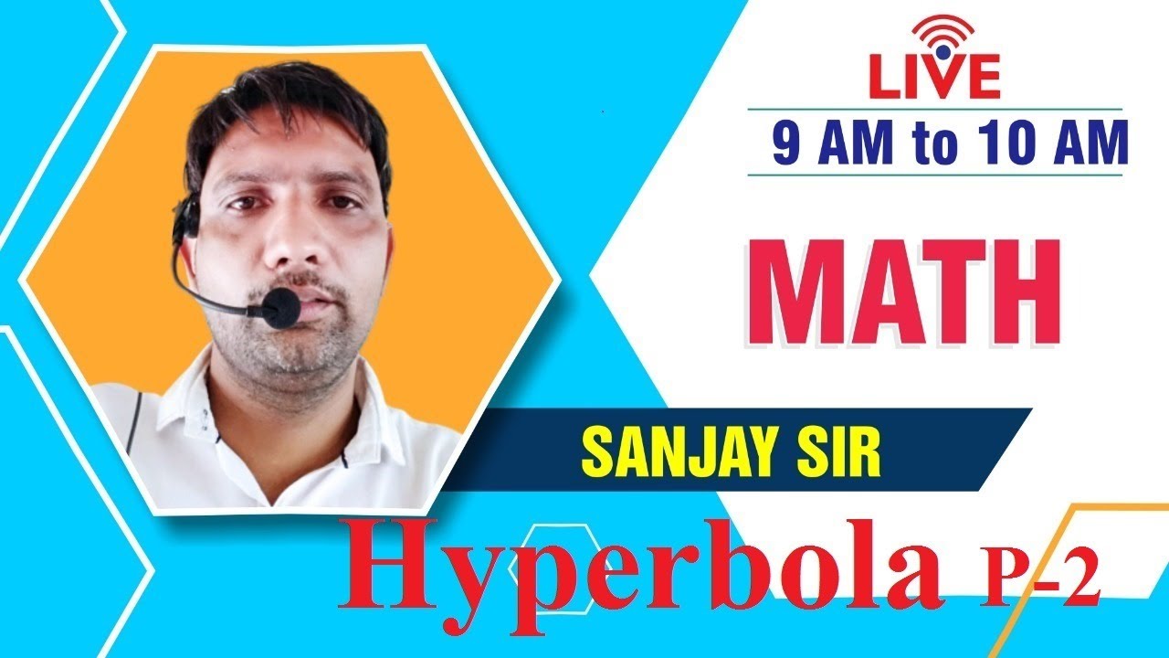 Hyperbola Part - 2 By Sanjay Sir || Navy || Airforce || NDA || Shekhawati Defence Academy Pvt Ltd