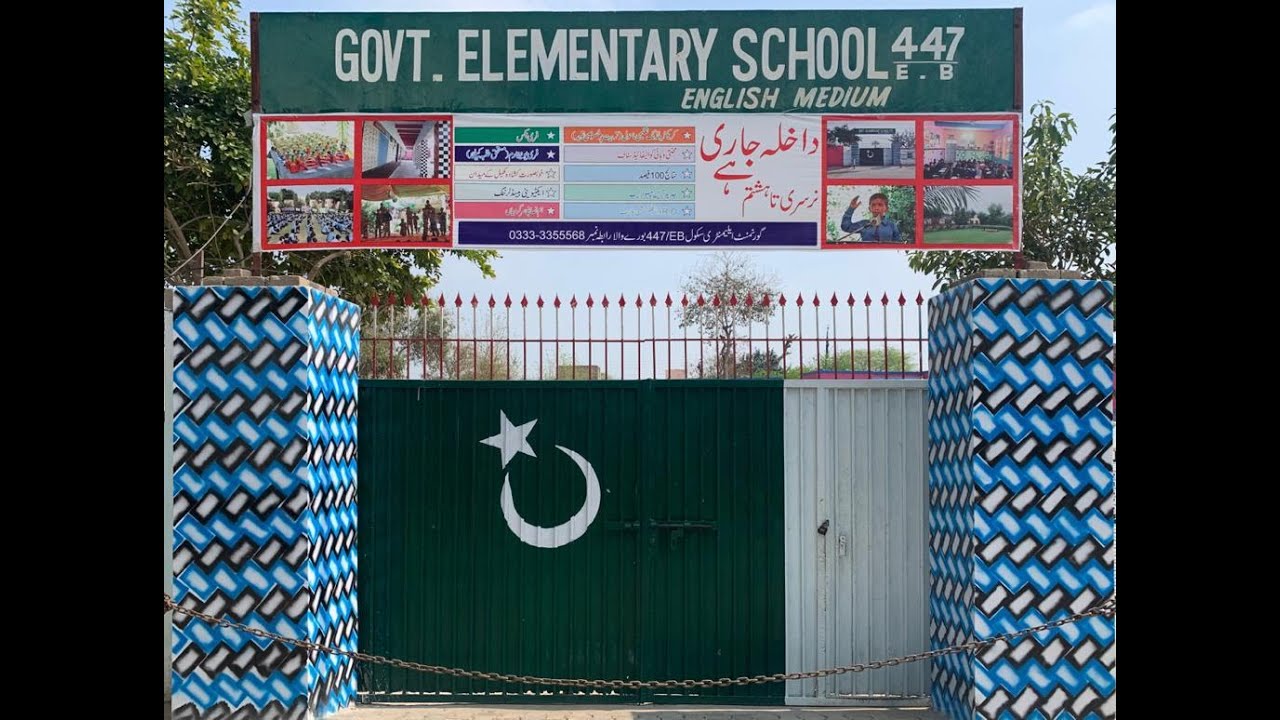Grand Function to Inaugurate IQBAL Block at Govt Elementary School 447/E.B Burewala