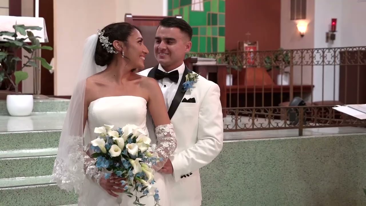 Marcela & Nicholas highlights wedding video at The Mayne Event Center in Bellflower California