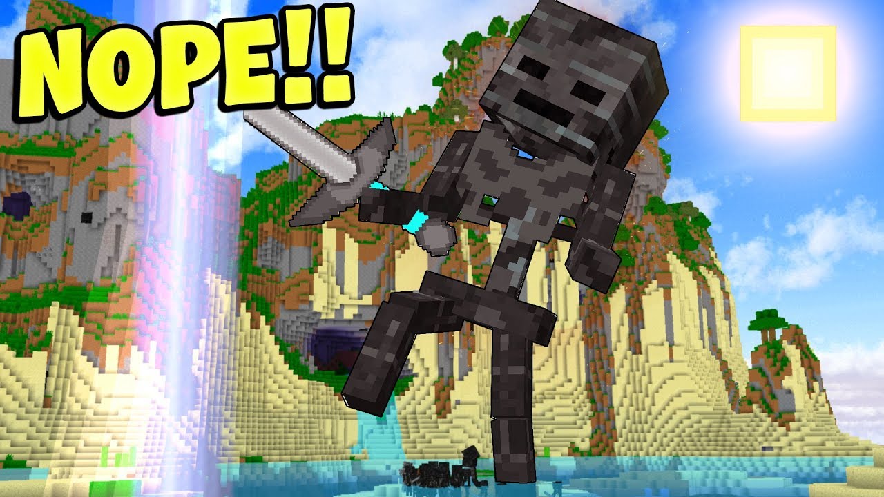 ДАЖЕ НЕ ПЫТАЙТЕСЬ СРАЖАТЬСЯ С ЭТИМ БОССОМ MINECRAFT..
