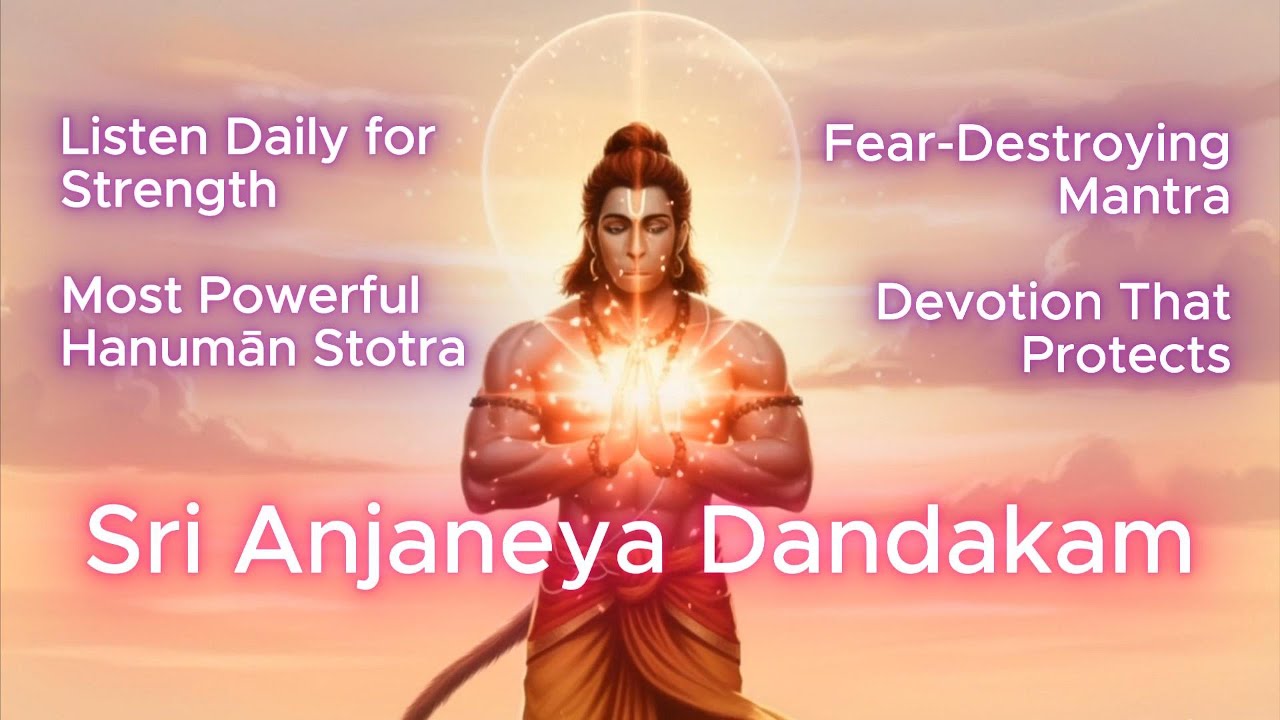 Sri Anjaneya Dandakam with English Lyrics 🙏🏼🙏🏼🙏🏼 Like ➡️ Subscribe ➡️ Comment 🙏🏼🙏🏼🙏🏼