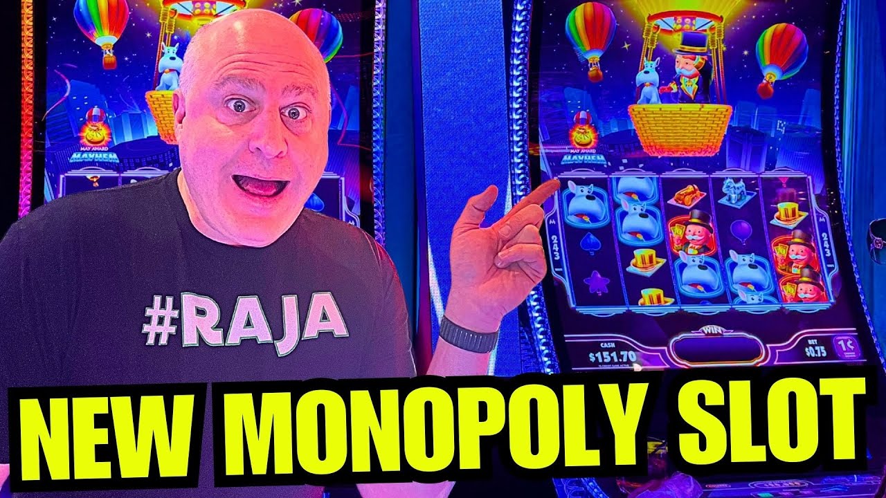 ROLLING THE DICE WITH MAX BETS ON THE NEW MONOPOLY SLOT!