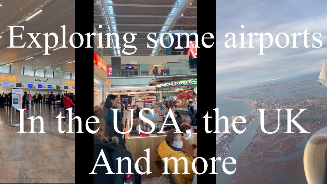 Exploring some Airports in this world￼￼ some are Very beautiful￼