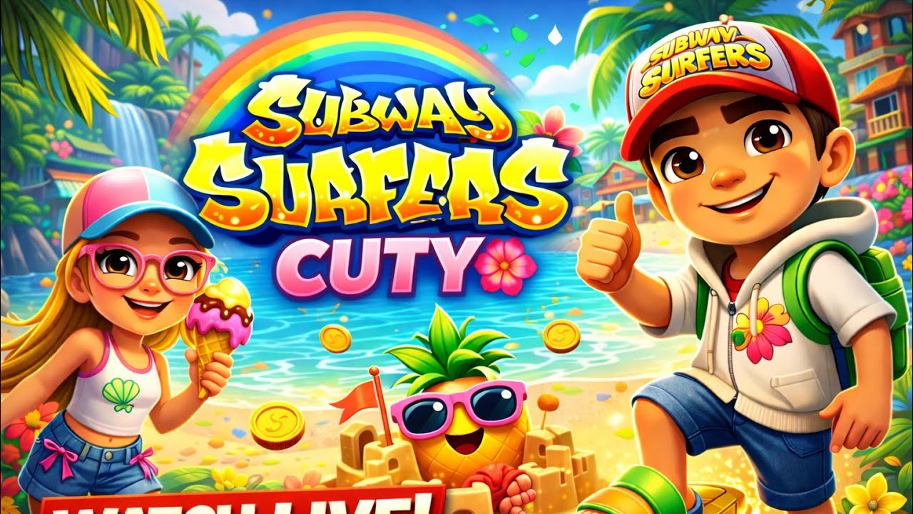 live on 🔴 Subway surfers city