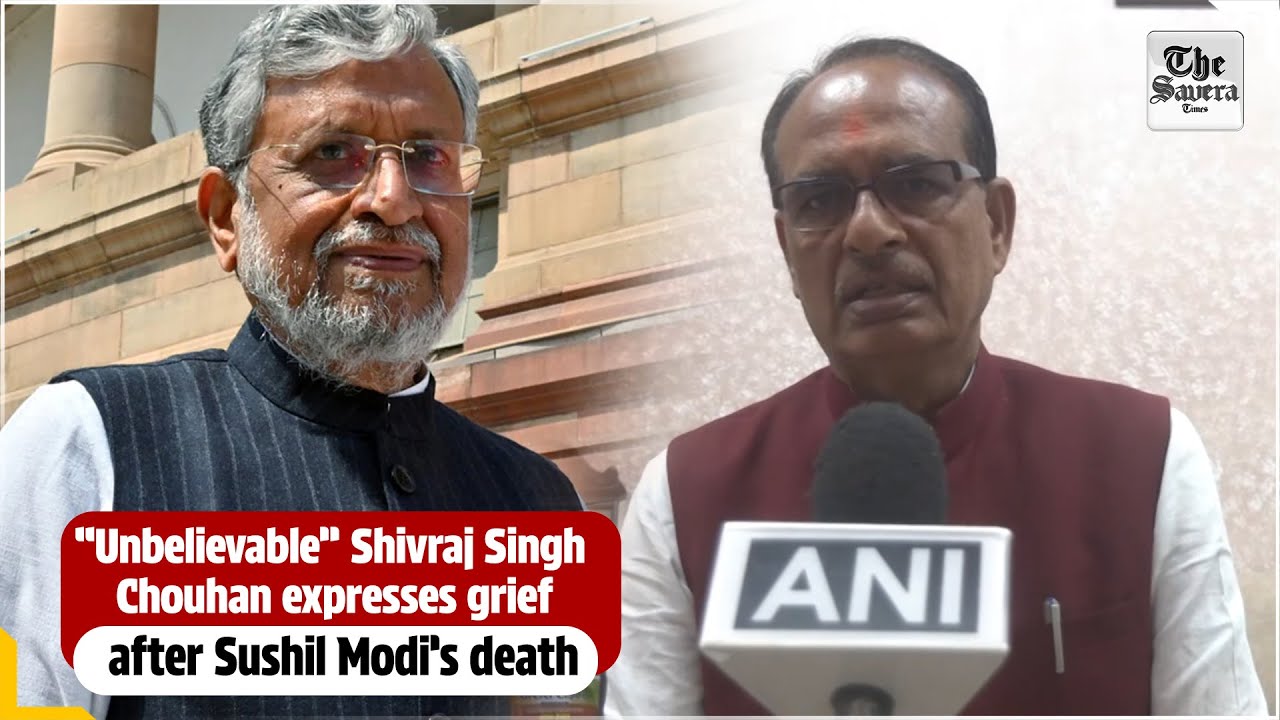 &ldquo;Unbelievable&rdquo; Shivraj Singh Chouhan expresses grief after Sushil Modi&rsquo;s death