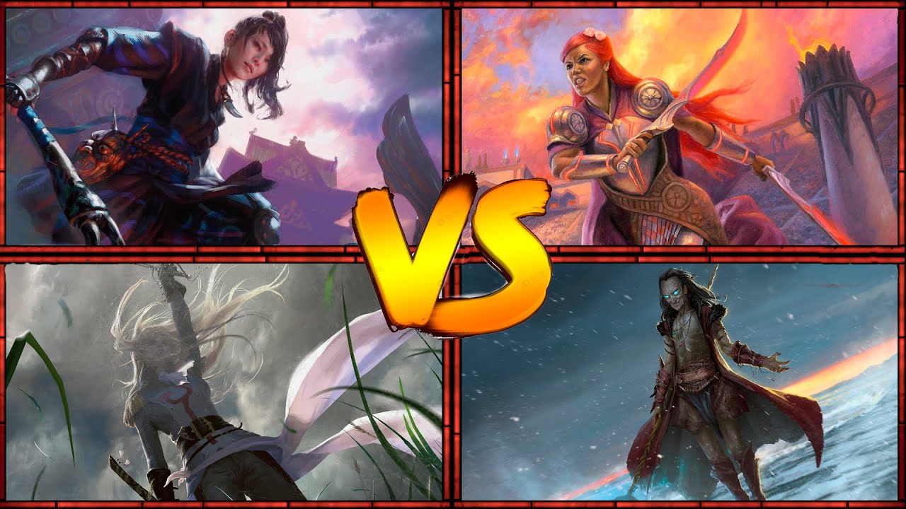 КОМАНДИР ЕДХ - Yuriko vs Thalia vs Najeela vs Zur the Enchanter // EDH Commander