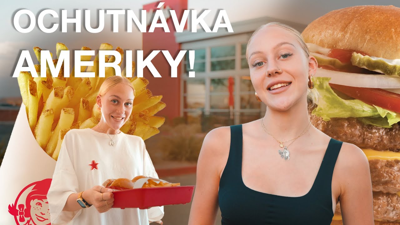 OCHUTNÁVKA AMERIKY #1 / ty nejtypičtější FAST FOODY! 🍔