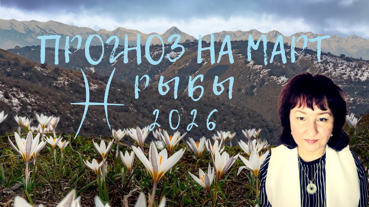 Рыбы ♓️ - прогноз на март 2026 год. 