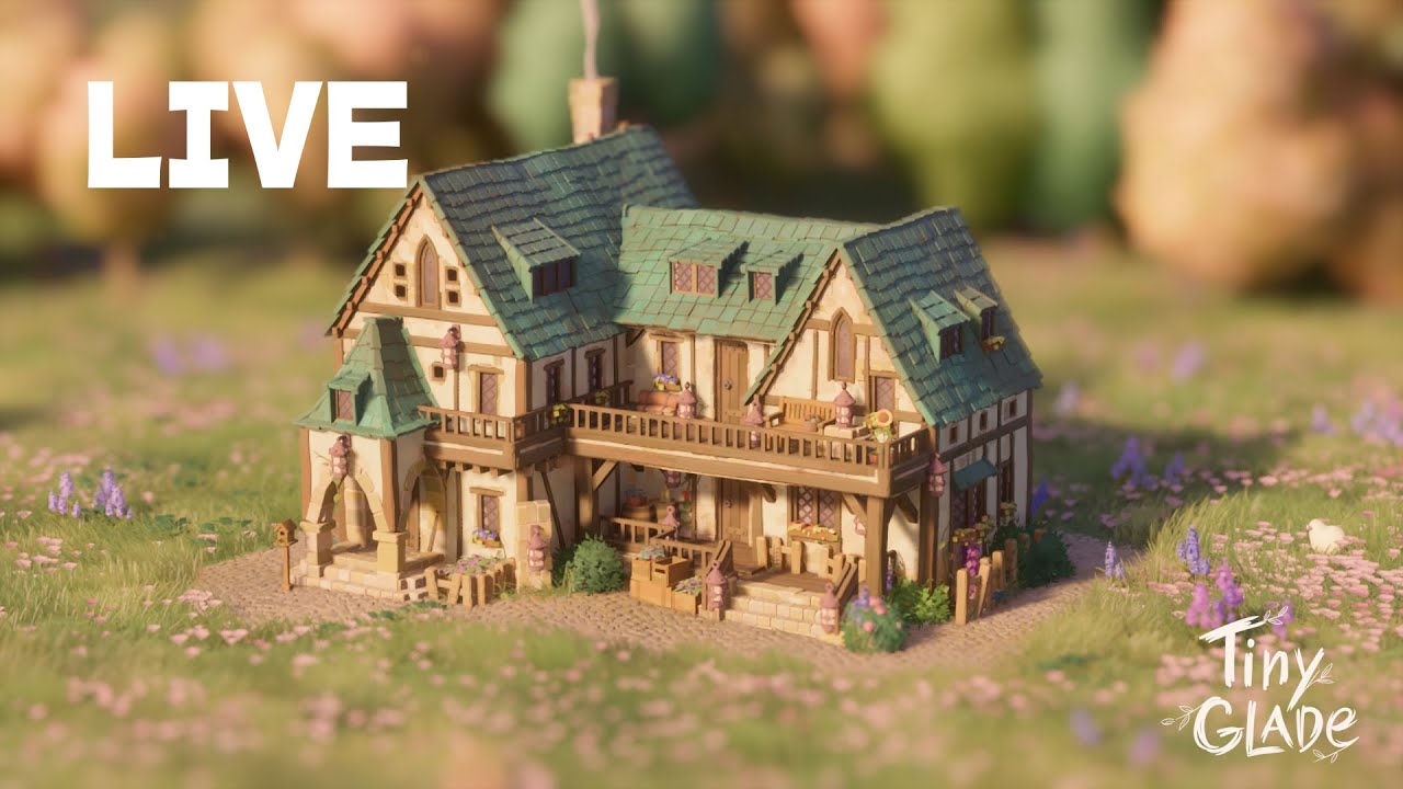 【Tiny Glade】お久しぶりリハビリ建築🍀
