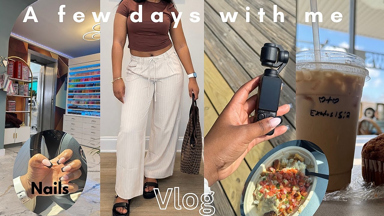 Vlog: Mani 💅, Coffee ☕ & Relaxing Stroll 🚶