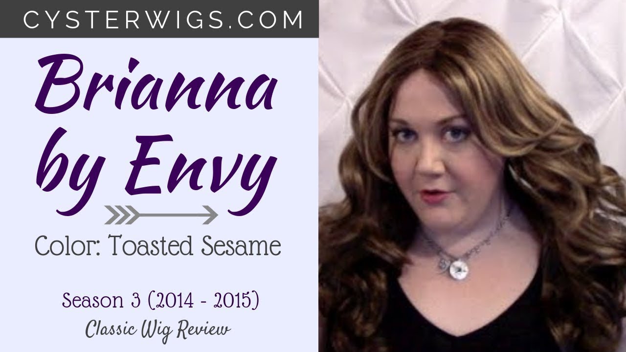 CysterWigs Wig Review: Brianna by Envy, Color: Toasted Sesame [S3E80 2014]