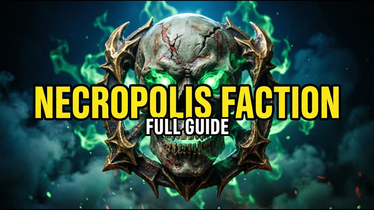 HoMM Olden Era.:Necropolis  faction guide [patch9], everything u need to know to master it.