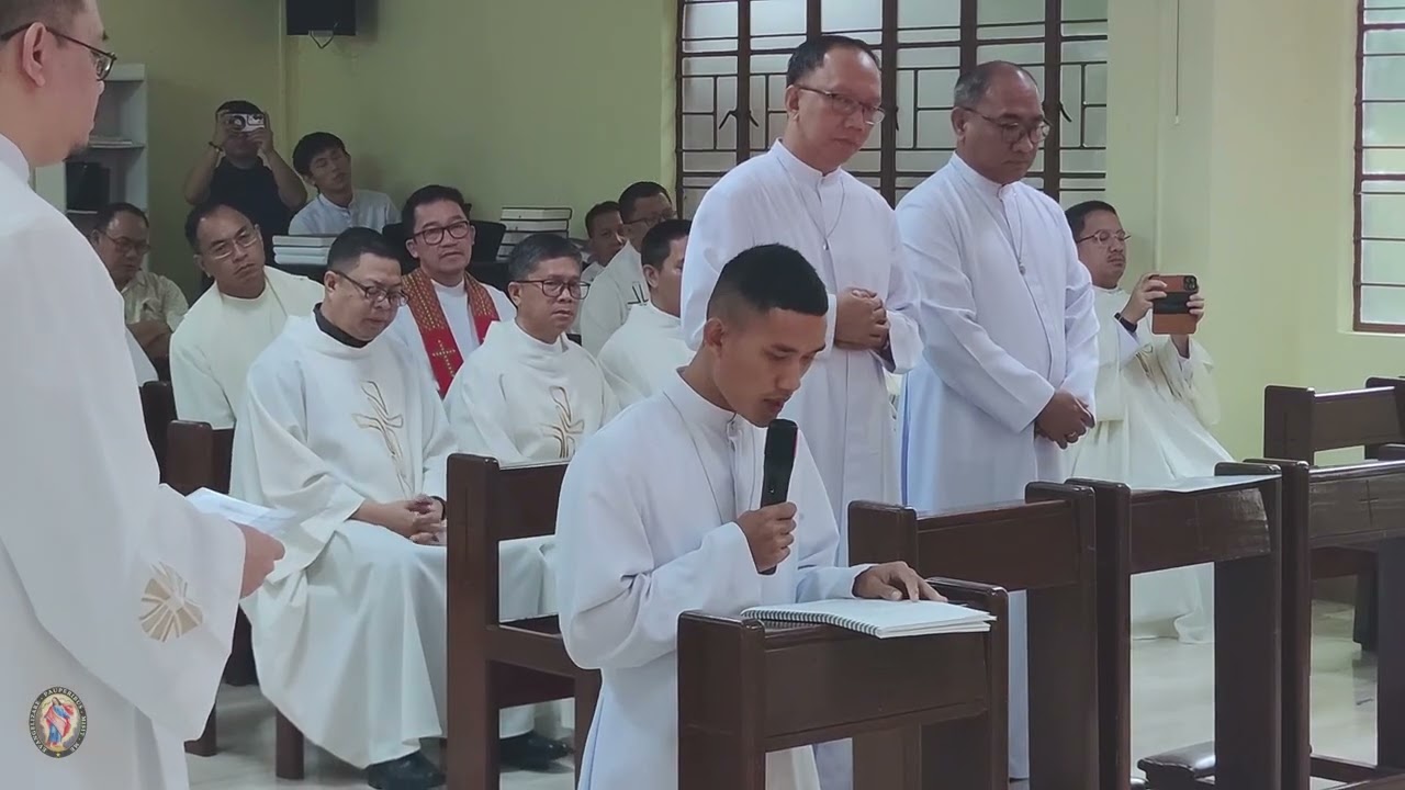Pronouncement of Good Purposes & Rite of Admission | Congregation of the Mission