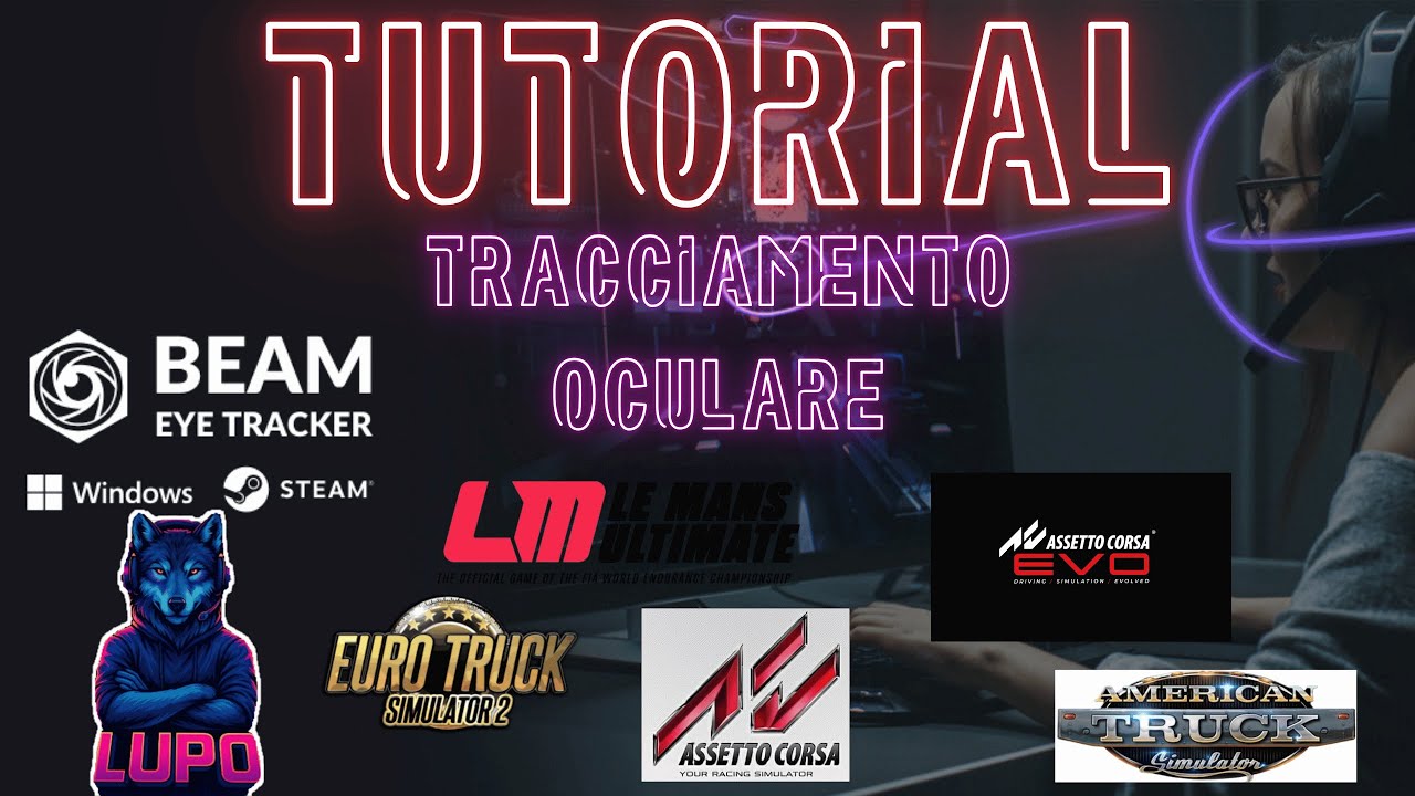 TUTORIAL BEAM EYE TRACKER: Cambia il modo di simulare!!!! #ITA #opentrack #tutorial #beameye