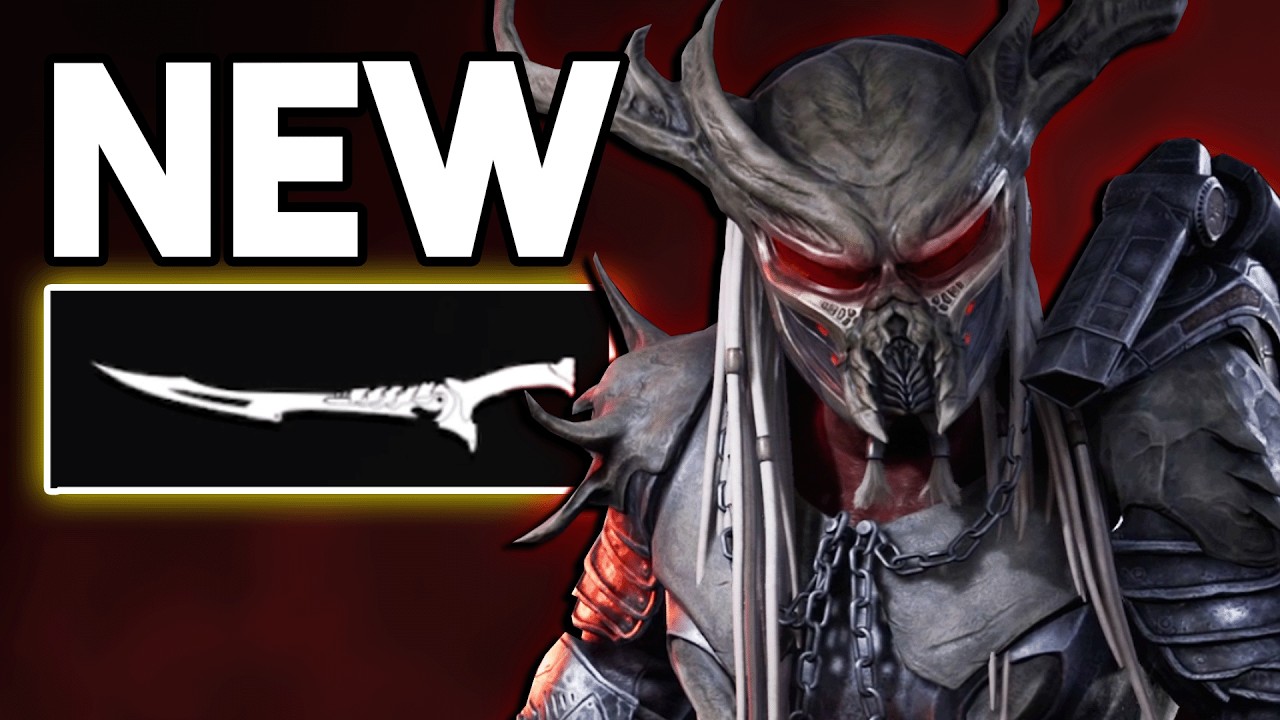 FIRST LOOK at the FATHER PREDATOR *NEW YAUTJA SWORD