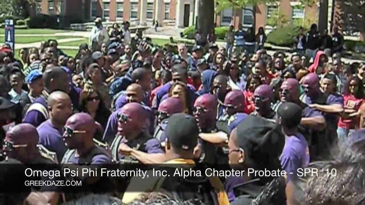 Omega Psi Phi - Alpha Chapter - Neo Greetings - Probate Show Spring 2010