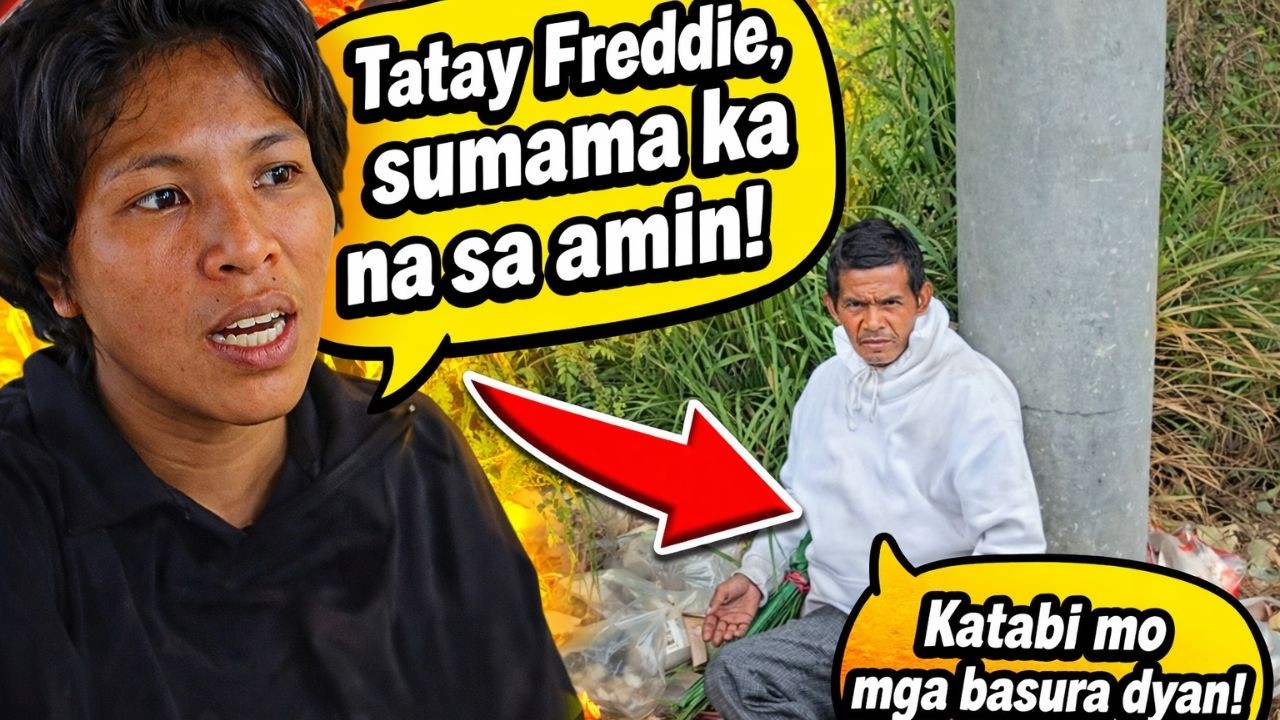 Tatay Freddie Nagsasabi sabi Sa Gilid Ng Daan | Kawawa Naman