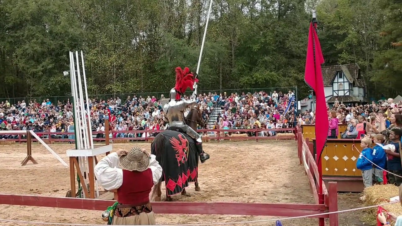 Carolina Renaissance Festival  2019 ( Main Event ) Knights Jousting . Part 4 vlog #86