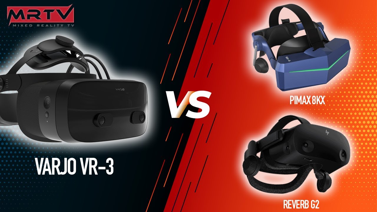 VARJO VR-3, PIMAX 8KX и REVERB G2 — сравнение «через объектив»! Насколько велика разница?