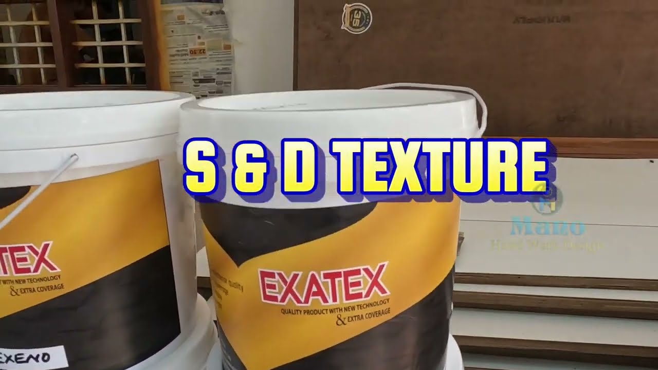 Exatex Exeno Cement Texture/Paiting Design/Wall Design Making 