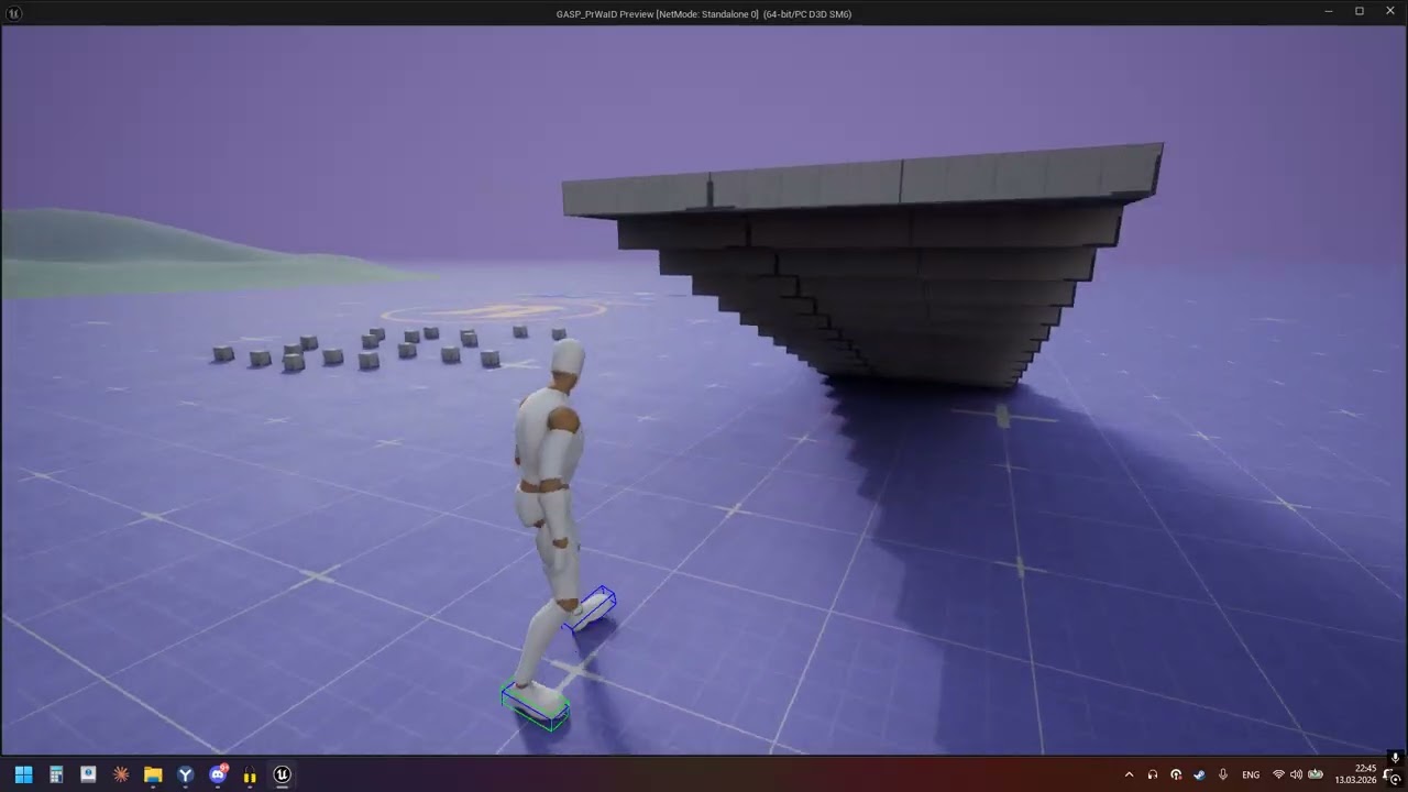 Unreal Engine 5.7.4 | Predictive Foot IK