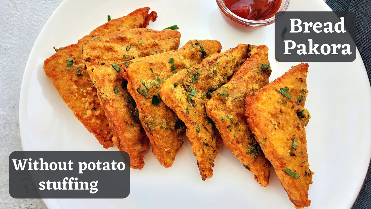 10 minute Bread pakora without potato stuffing |  बिना आलू के ब्रेड पकोड़ा |  Foodiefriend