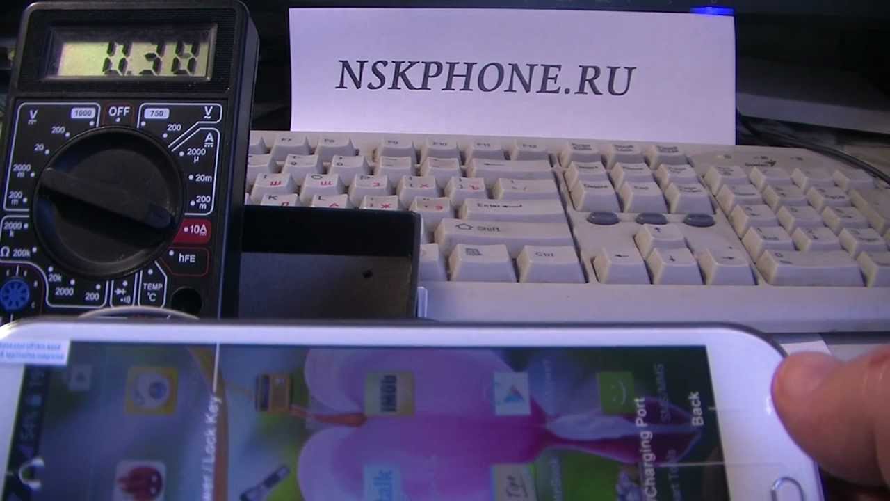 MTK6589 MT6589 Потребление тока на бенчмарке NenaMARK