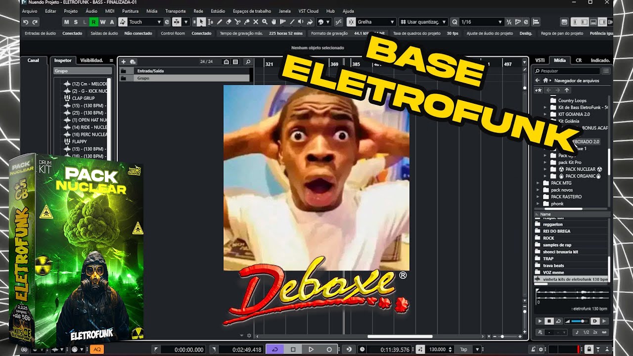PRODUZINDO UMA BASE DE ELETROFUNK