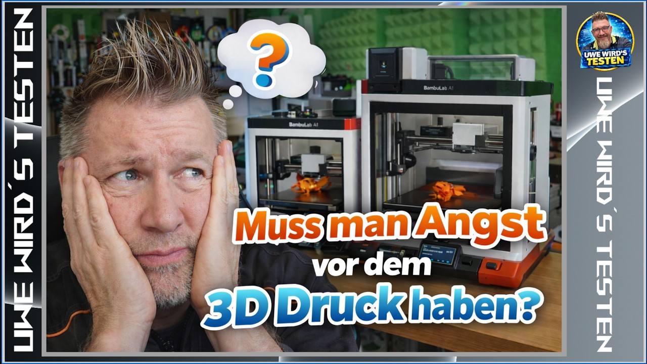 Bambulab A1 und A1 mini - Wer hat Angst vor 3d Druck?